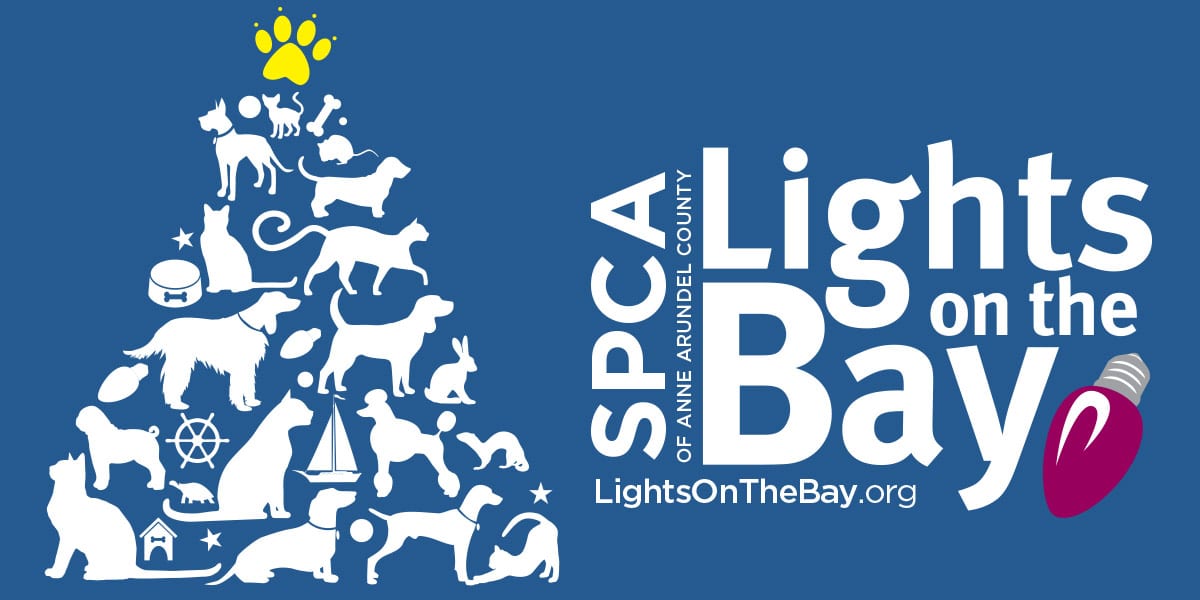 anne arundel county spca lights on the bay banner